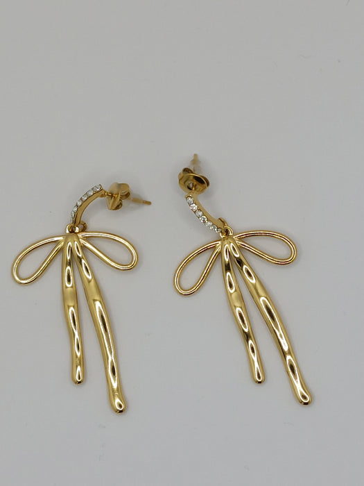Boucle d'oreille papillon  Éva