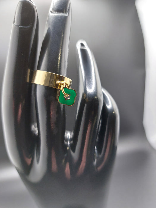 Bague trèfle