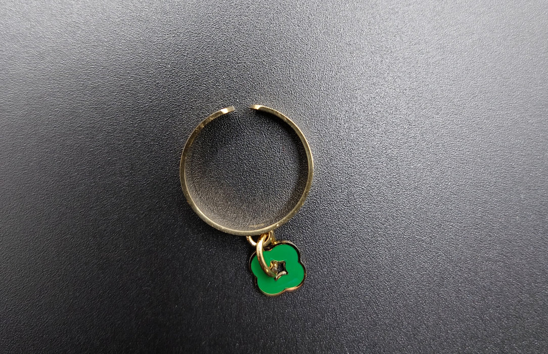 Bague trèfle