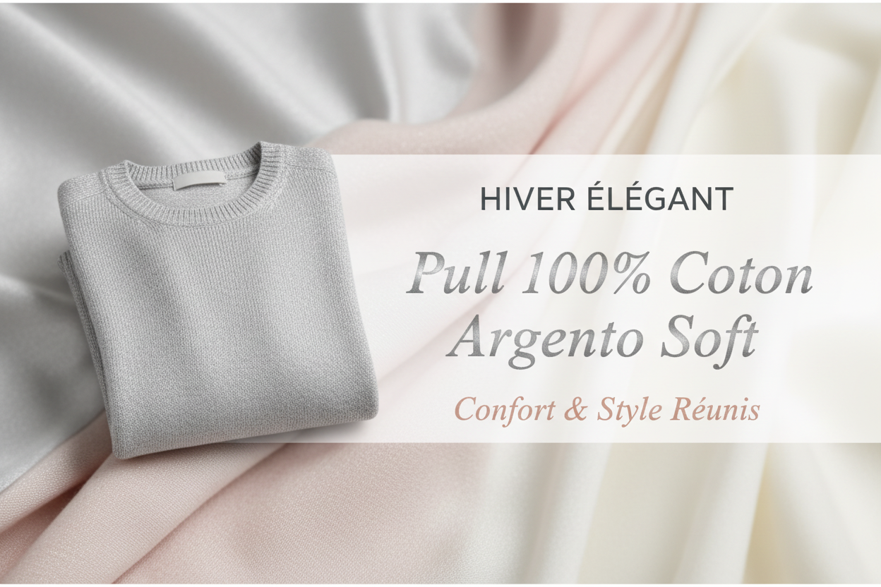 Bannière email Pull Argento Soft