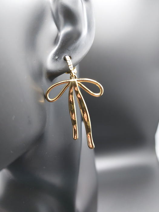 BOUCLES NOEUD PAPILLON Elsa